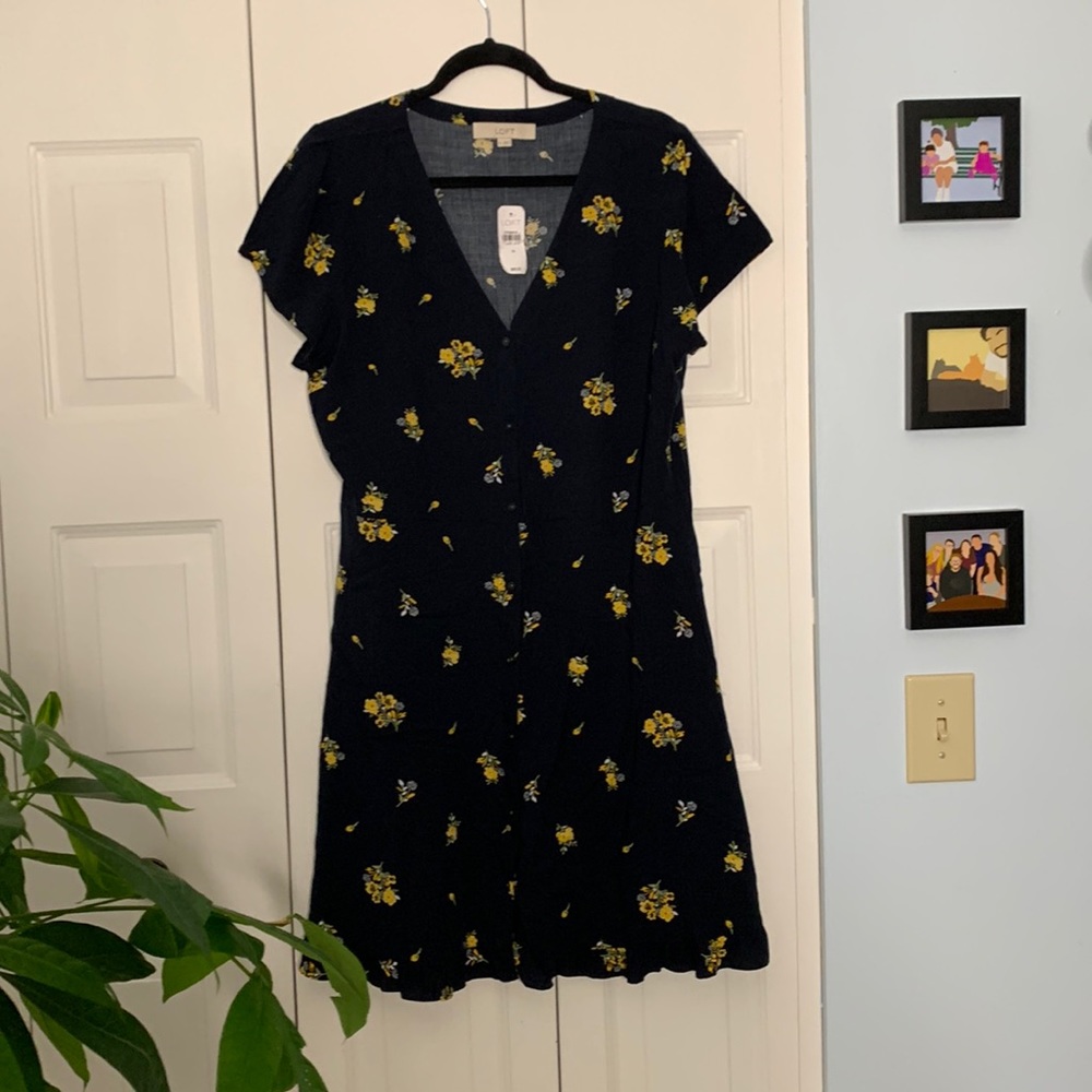 Brand New LOFT Floral Dress
